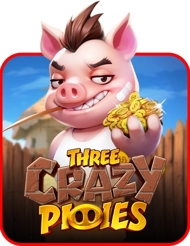 Three Crazy Piggies